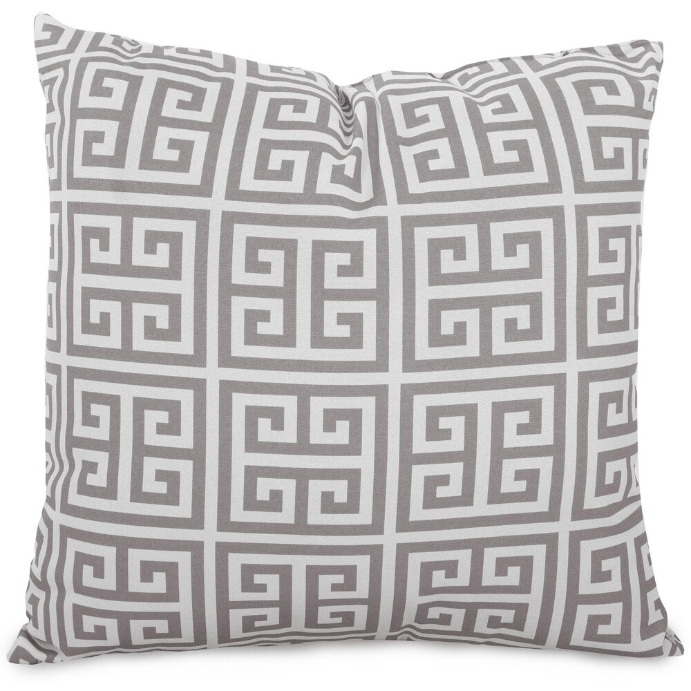 Majestic Home Goods Coral Extra Throw Pillow; Black