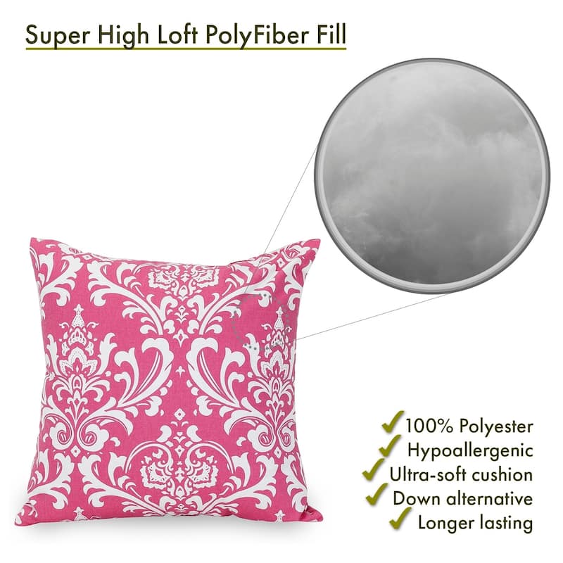 Majestic Home Goods French Quarter Indoor / Outdoor Large Pillow 20" L x 8" W x 20" H