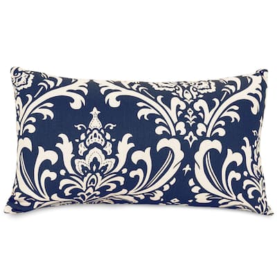 Majestic Home Goods Indoor Outdoor French Quarter Small Decorative Throw Pillow 20 X 12