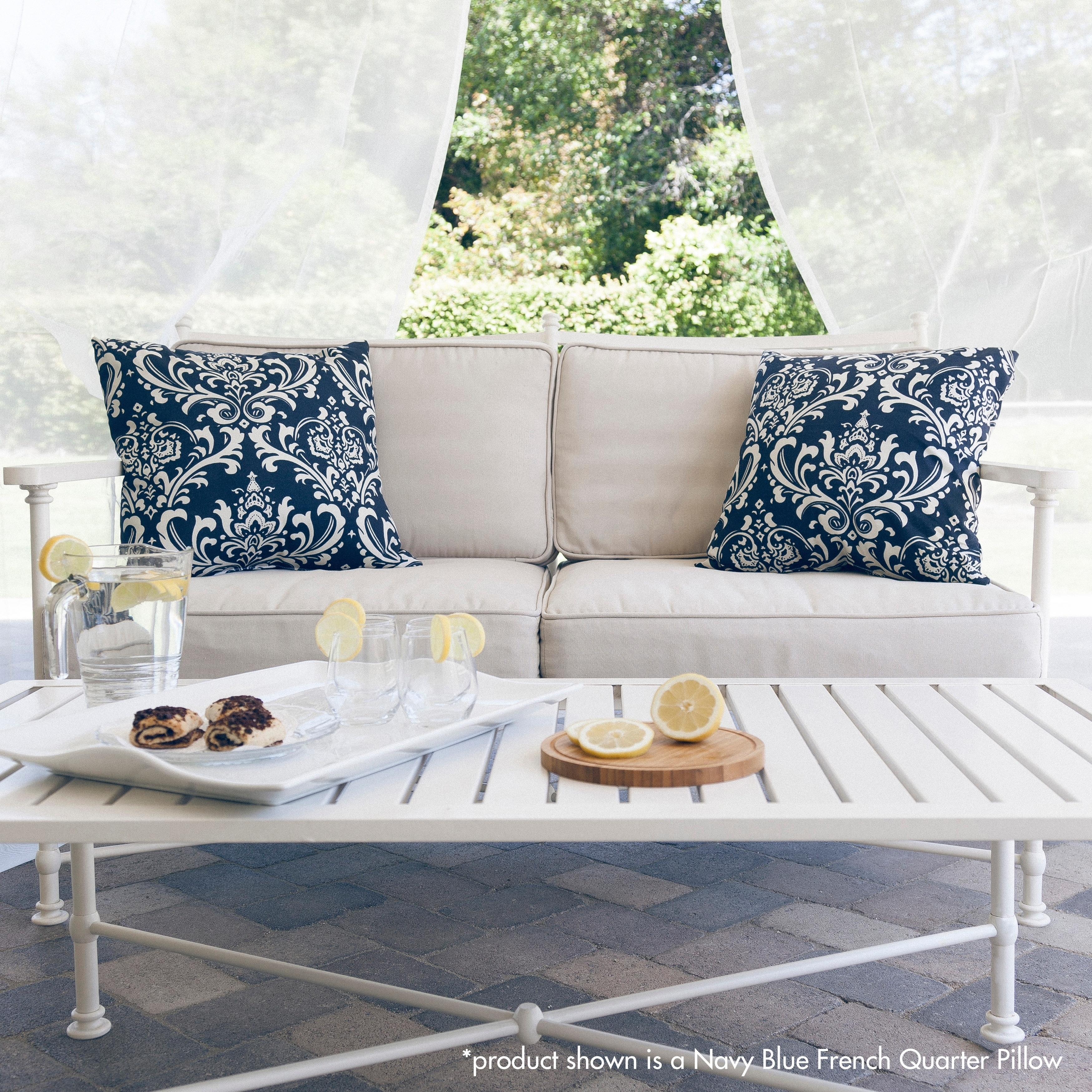 Shop Majestic Home Goods Outdoor Solid Extra Large Throw Pillow 24