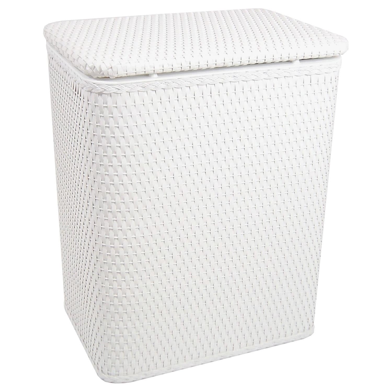 white nursery hamper