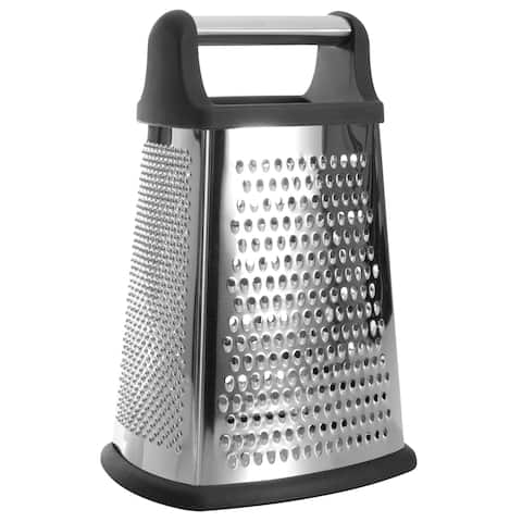 Essentials 10" 4-Sided Grater with handle