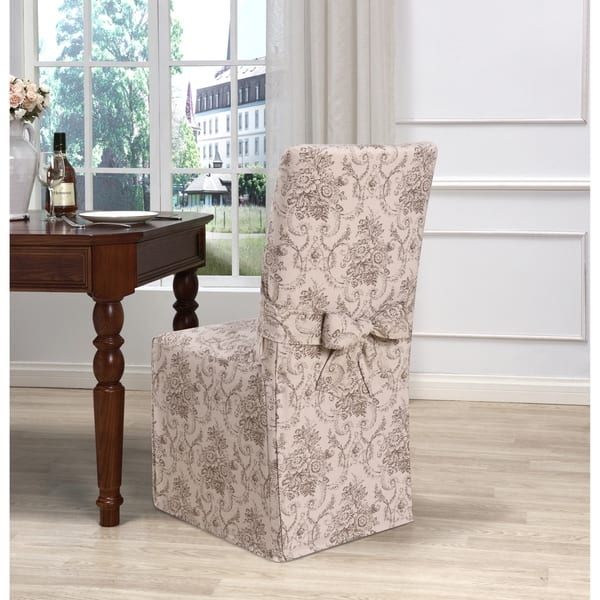 Kathy Ireland Chateau Dining Chair Cover Overstock 22278002