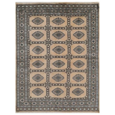 Handmade One-of-a-Kind Bokhara Wool Rug (Pakistan) - 4'7 x 6'