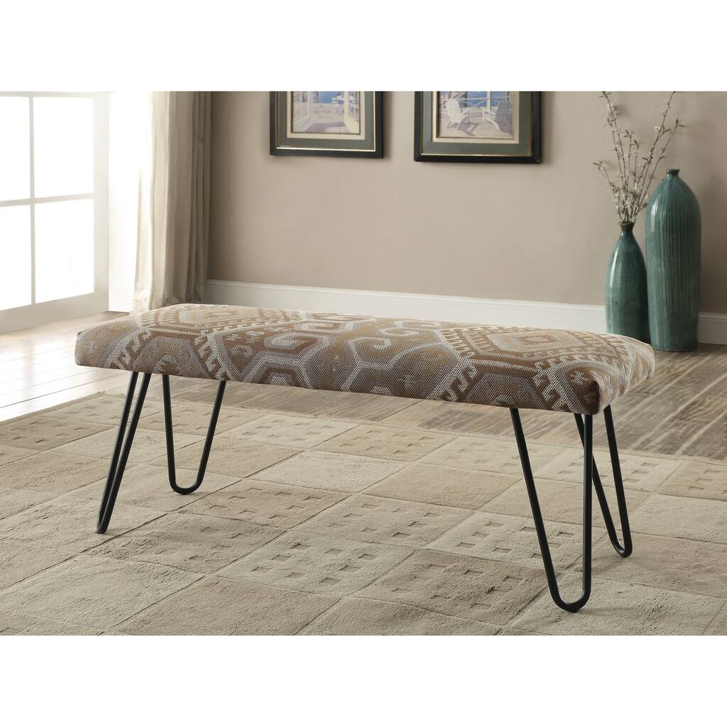 Mid-century Modern Desert Sand Bench