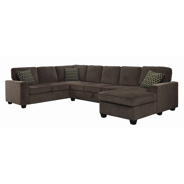 Provence Transitional Brown Sectional