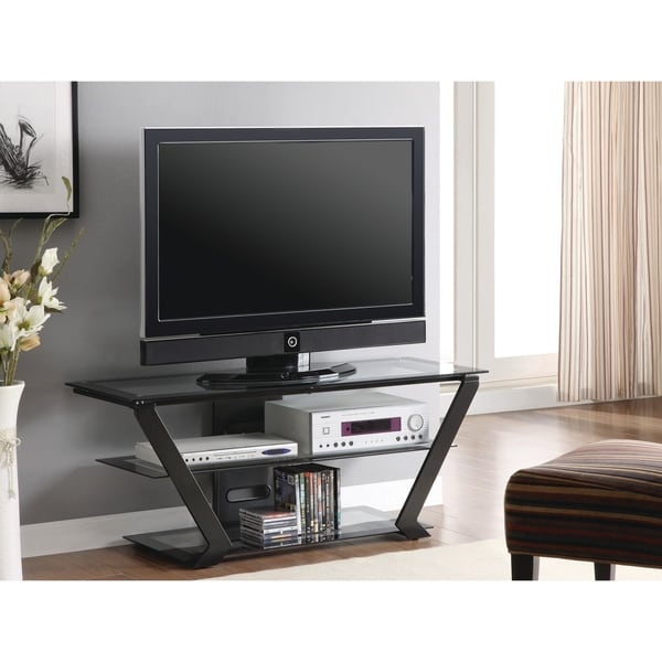 Contemporary Black Tv Console Free Shipping Today Contemporary Black Tv Console
