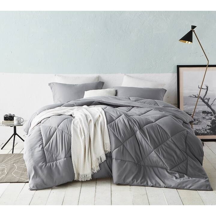 BYB Alloy Reversible Full Comforter - Oversized Full XL Bedding