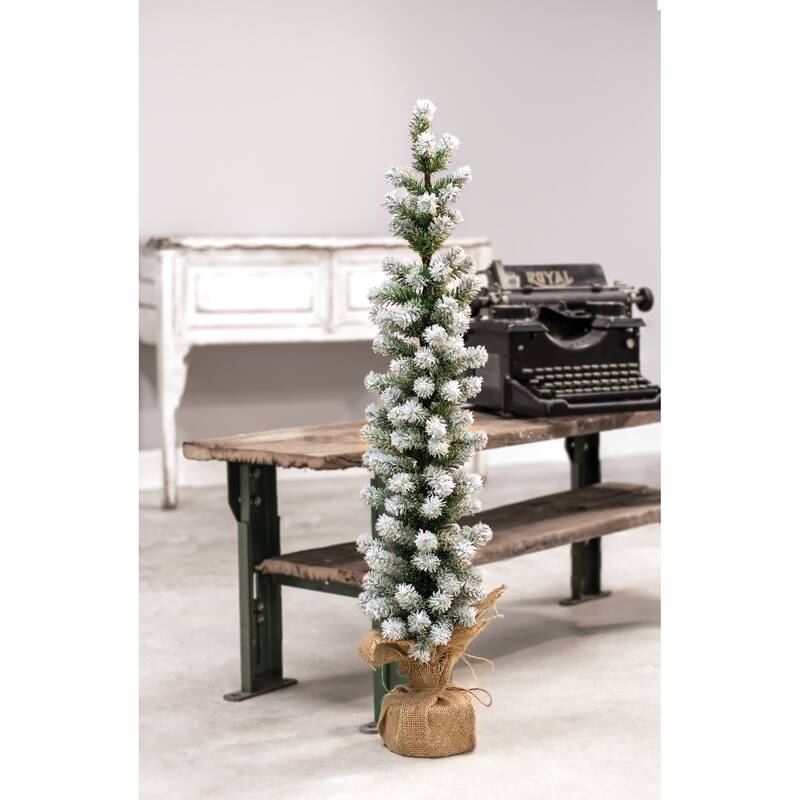 Snow Tipped Pine Tree, 36"