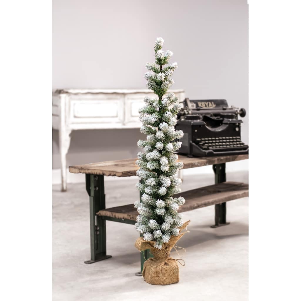 Snow Tipped Pine Tree, 36"