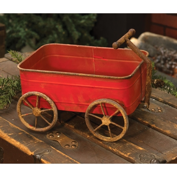 metal red wagon for sale