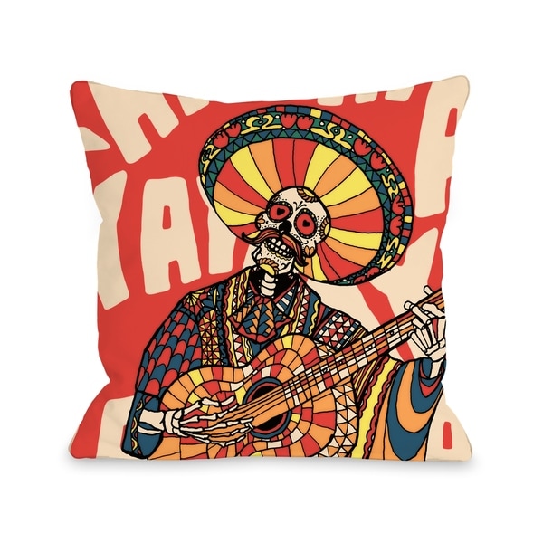 Mariachi - Multi Pillow by Ali Gulec