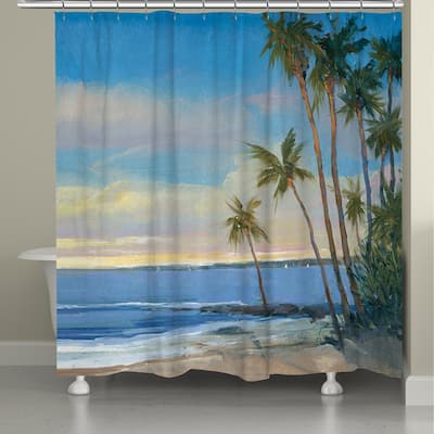 Laural Home A Day in the Tropics Shower Curtain