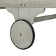 Safavieh Outdoor Living Newport Ash Grey/ White Cart-Wheel Adjustable Chaise Lounge Chair - 27.6" x 78.7" x 14.2" - Thumbnail 9