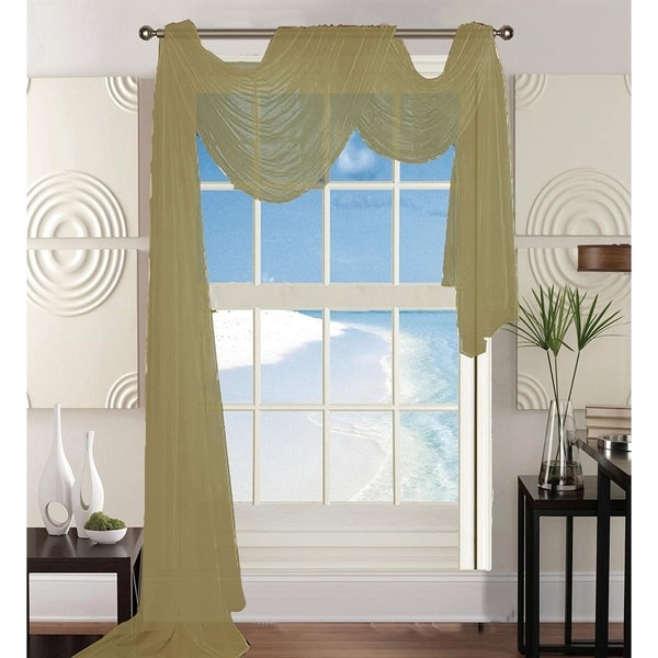 cheap scarf valance