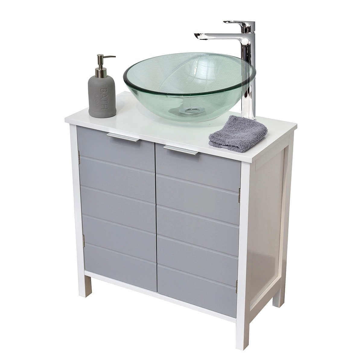 Shop Non Pedestal Under Sink Storage Vanity Cabinet Modern D