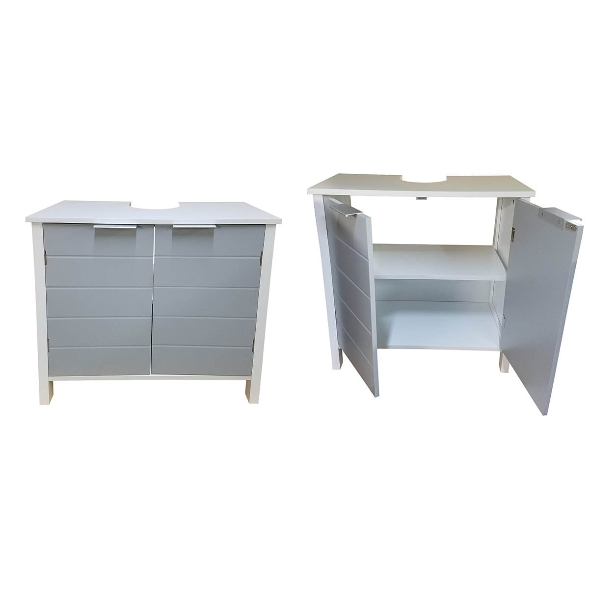 Non Pedestal Under Sink Storage Vanity Cabinet-Modern D (As Is Item) - Bed  Bath & Beyond - 29227483