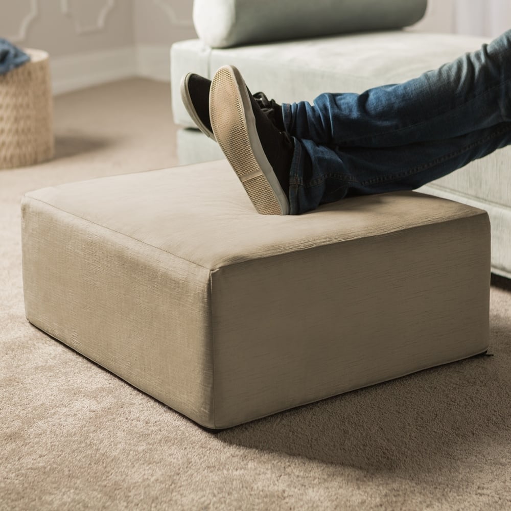 Jaxx Milo Pouf Ottoman Side Table