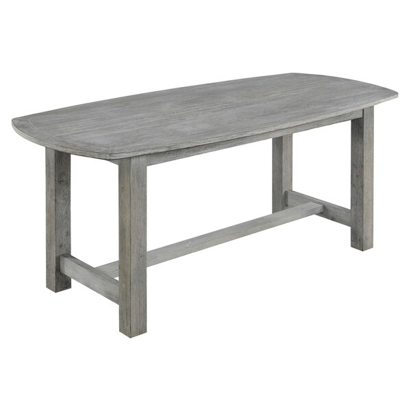 Strick Bolton Fara Slate Grey 84 Inch Gathering Height Dining Strick Bolton Fara Slate Grey 84 Inch Gathering Height Dining Table With Square