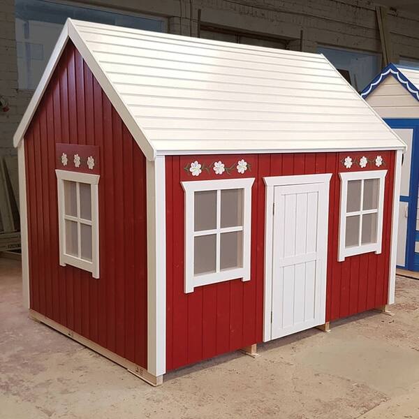 Shop Whole Wood Handcrafted And Furnished Playhouse Nordic Nario