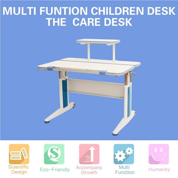 Shop Kids Sit And Stand Ergonomic Height Adjustable Desk The Care