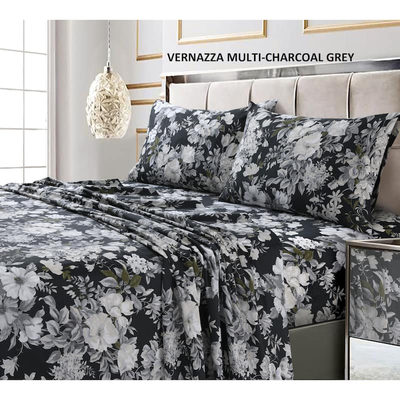 300 Thread Count Cotton Ultra-Soft Printed Pillowcases (Set of 2)