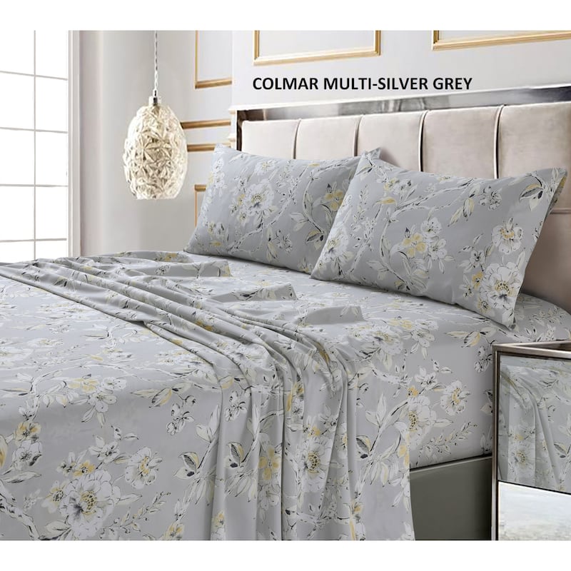 300 Thread Count Cotton Ultra-Soft Printed Pillowcases (Set of 2)