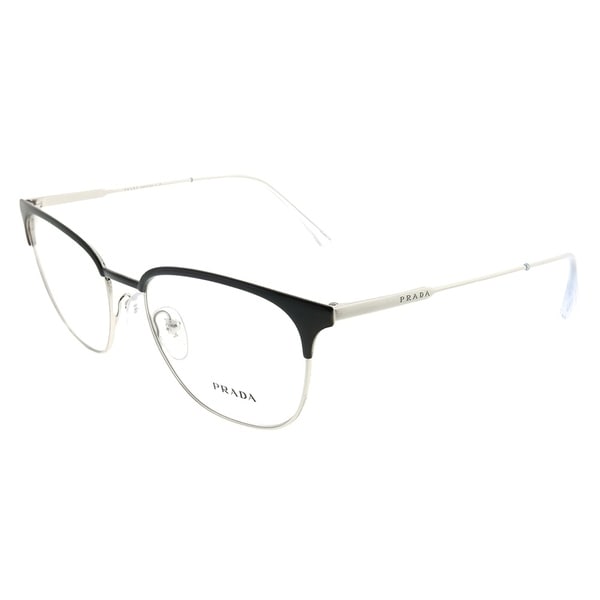 prada matte black eyeglasses