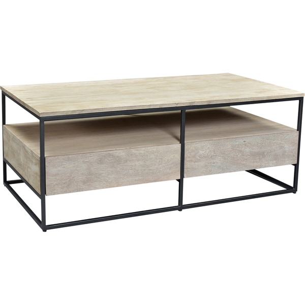 Aurelle Home Grey Rustic Modern Coffee Table On Free Aurelle Home Grey Rustic Modern Coffee Table