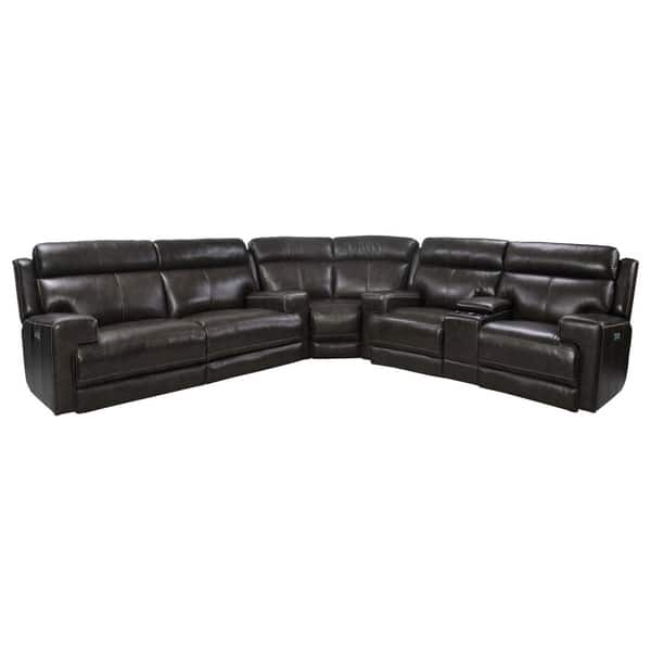 Henderson 3-piece Leather Power Reclining Set with Power Headrests