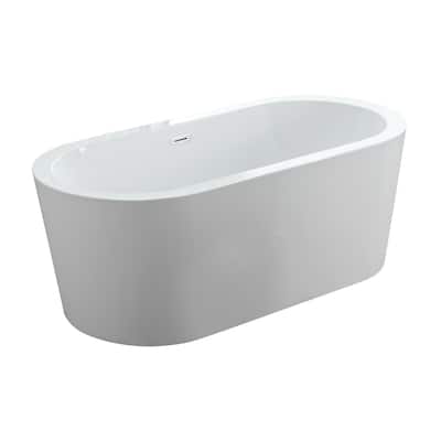 Dionysus 60" x 30" Freestanding Acrylic Bathtub