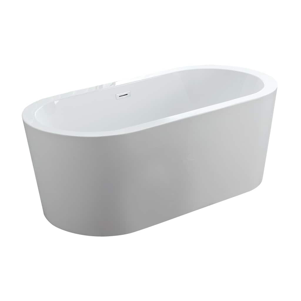 Dionysus 60" x 30" Freestanding Acrylic Bathtub