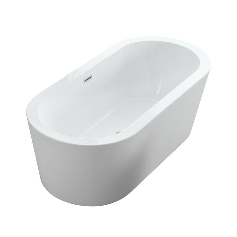 Dionysus 60" x 30" Freestanding Acrylic Bathtub