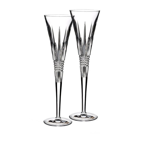 toasting flute glasses