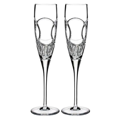 Waterford Love Wedding Vows Flute Pair