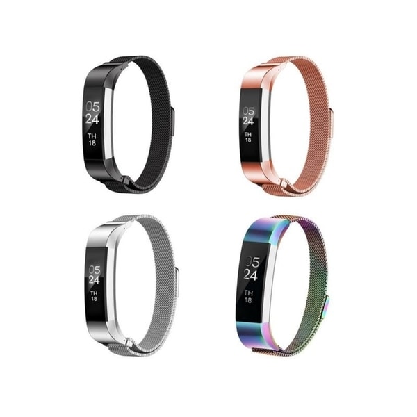Fitbit Alta Milanese Loop Bands - On 