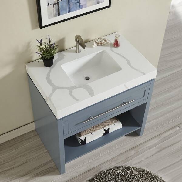 Shop Silkroad Exclusive 36 W X 23 D X 3 5 H Vanity Top With