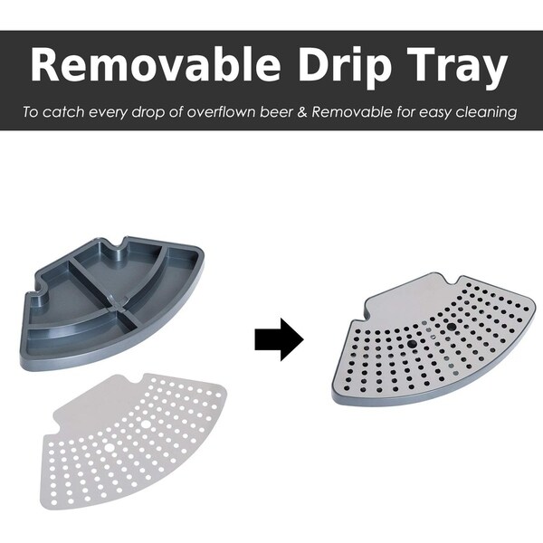 homcom beer dispenser