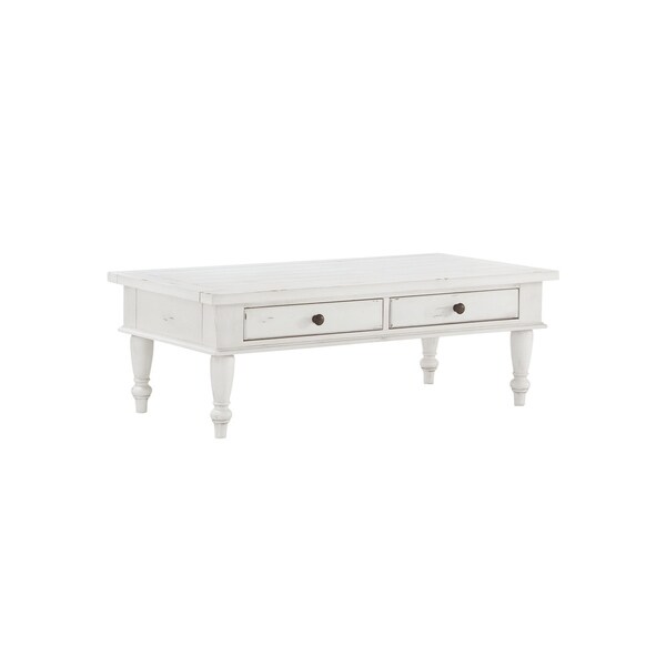 Emerald Home Abaco Country White Coffee Table On Free Emerald Home Abaco Country White Coffee Table