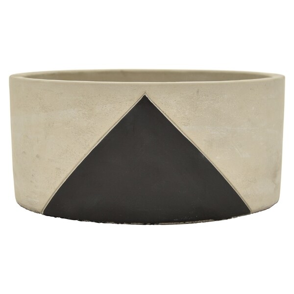 Three Hands Planter - Grey/Black