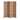 HomCom 6' Tall Wicker Weave Four Panel Room Divider Privacy Screen - Natural Blonde Wood