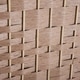 preview thumbnail 7 of 5, HomCom 6' Tall Wicker Weave Six Panel Room Divider Privacy Screen - Natural Blonde Wood