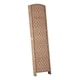preview thumbnail 3 of 5, HomCom 6' Tall Wicker Weave Six Panel Room Divider Privacy Screen - Natural Blonde Wood