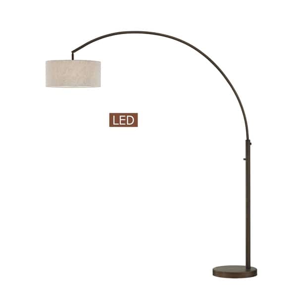 Artiva USA Lumiere IV LED Arched Floor Lamp with Dimmer & Crystal 80 Antique Bronze Artiva USA Lumiere IV LED Arched Floor Lamp with Dimmer & Crystal 80 Antique Bronze