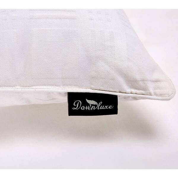 Shop Downluxe Luxury White Down Pillow Premium Bed Pillows 650