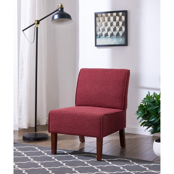 Shop IDS Online Simplicity Style Armless Living Room Accent Chair, Fabric - Free Shipping Today ...