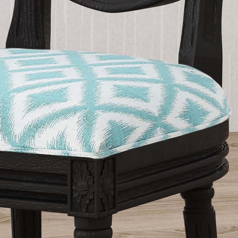Hiro Traditional Fabric Dining Chairs by Christopher Knight Home