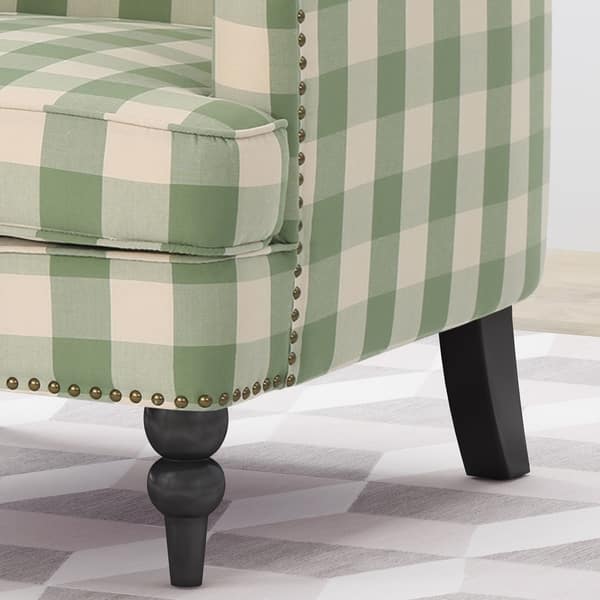 Harrison Tufted Fabric Club Chair By Christopher Knight Home On Sale Overstock 22321361