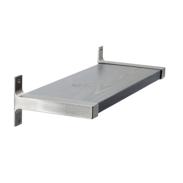 Shop 3 Piece Industrial Modern Wood Wall Shelf Set Overstock 22322126