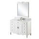 preview thumbnail 7 of 5, 46.5" Benton Collection Daleville Antique White Shabby Chic Vanity